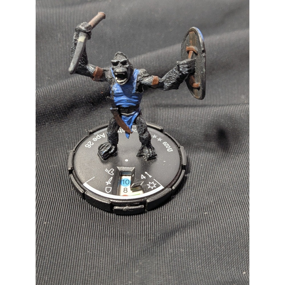 Mage Knight Dungeons Demolishing Ape 029 WizKids Miniature Figure TTRPG...